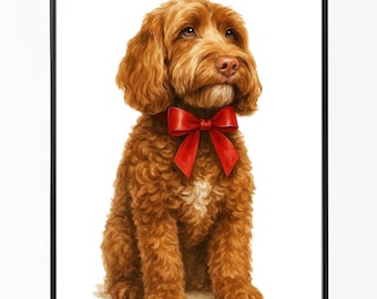 Retrato de mascota personalizado en acuarela, arte conmemorativo para perros y gatos (digital)