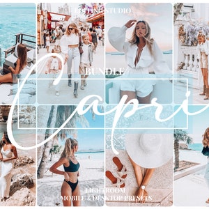 15 Lightroom Presets Lightroom mobile presets Sea Instagram Blogger Desktop Lifestyle presets Summer Presets