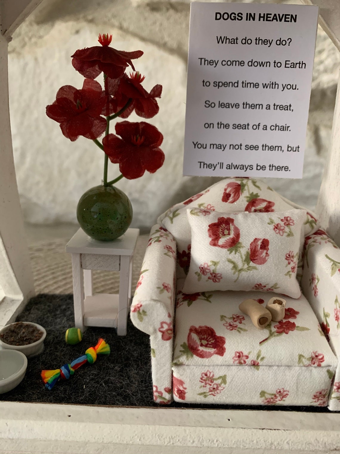 Dog Memorial For Wall or Shelf Etsy