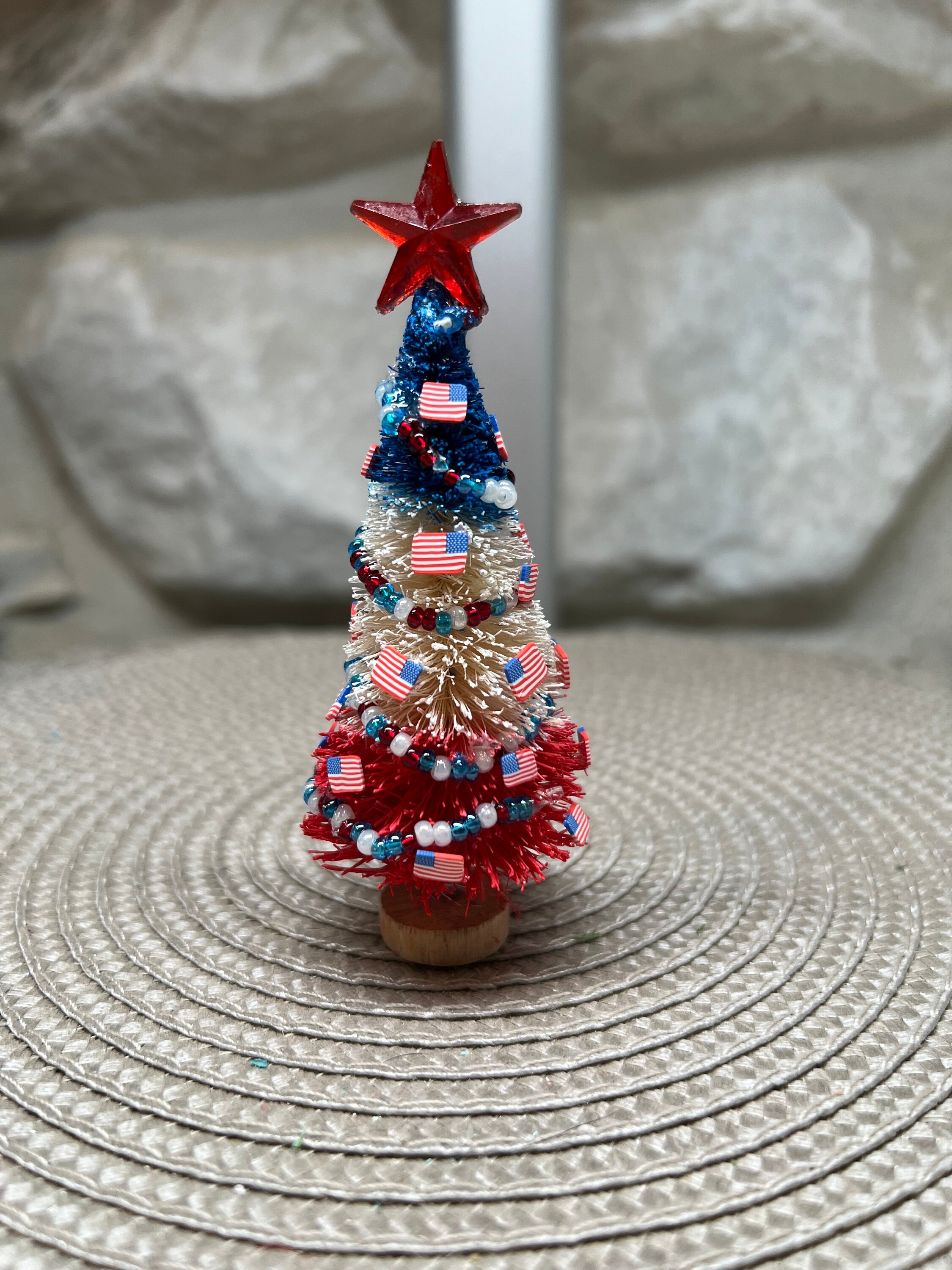 4 Inch Patriotic Trees