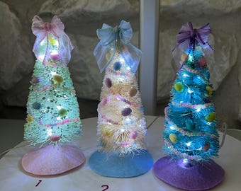 6” Easter Trees