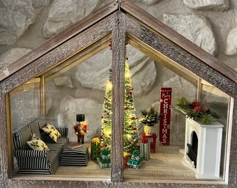 Silent Night Christmas Diorama