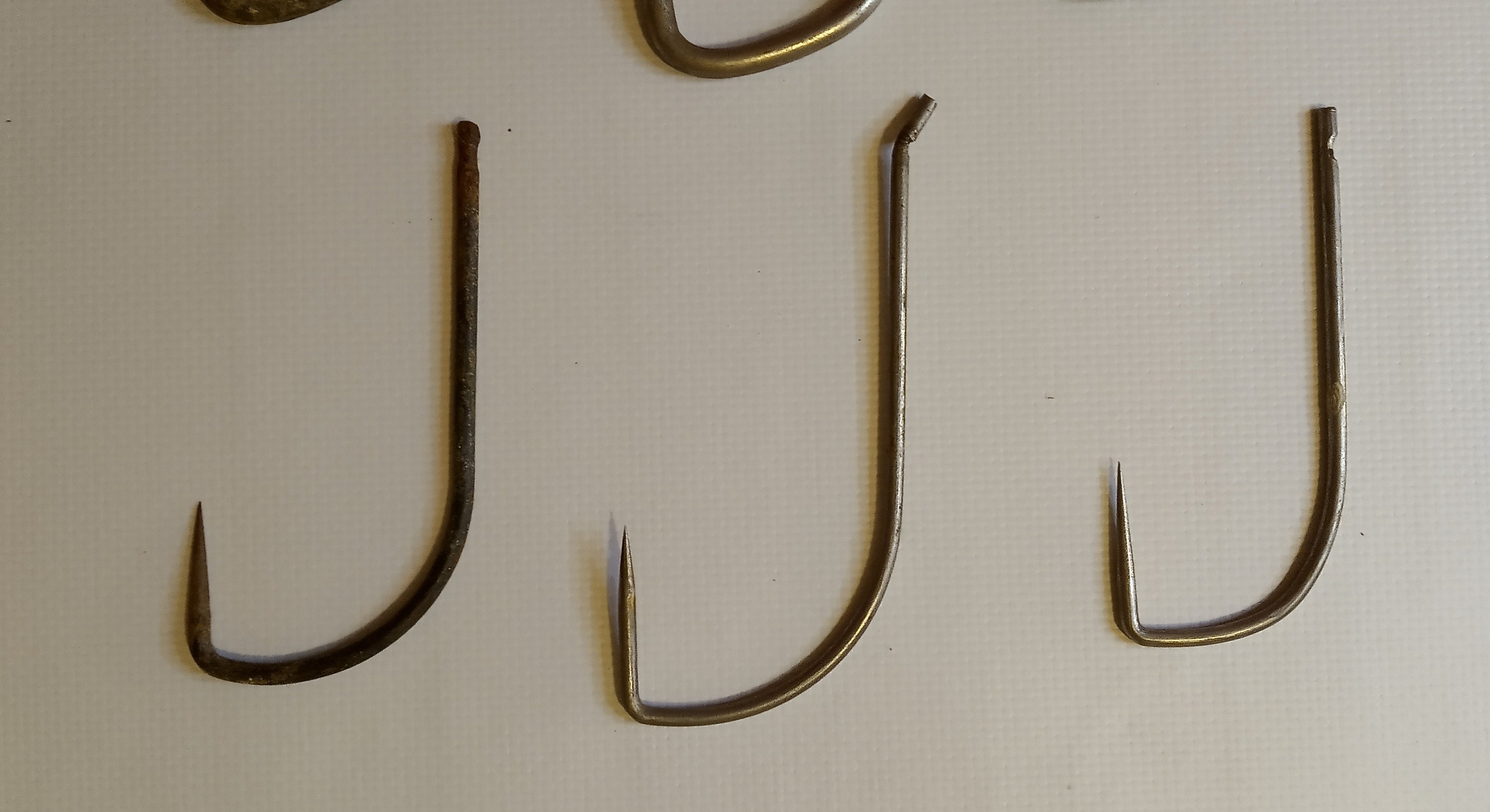 Fishing hooks 6 Old fishing hooks fishing tackle fishing Etsy