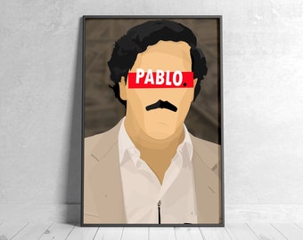 Pablo Escobar Etsy France