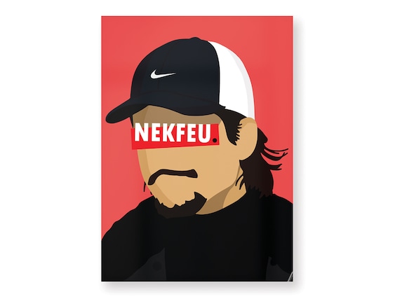 Nekfeu feu reedition Poster for Sale by ZIRO-MIKA-ART