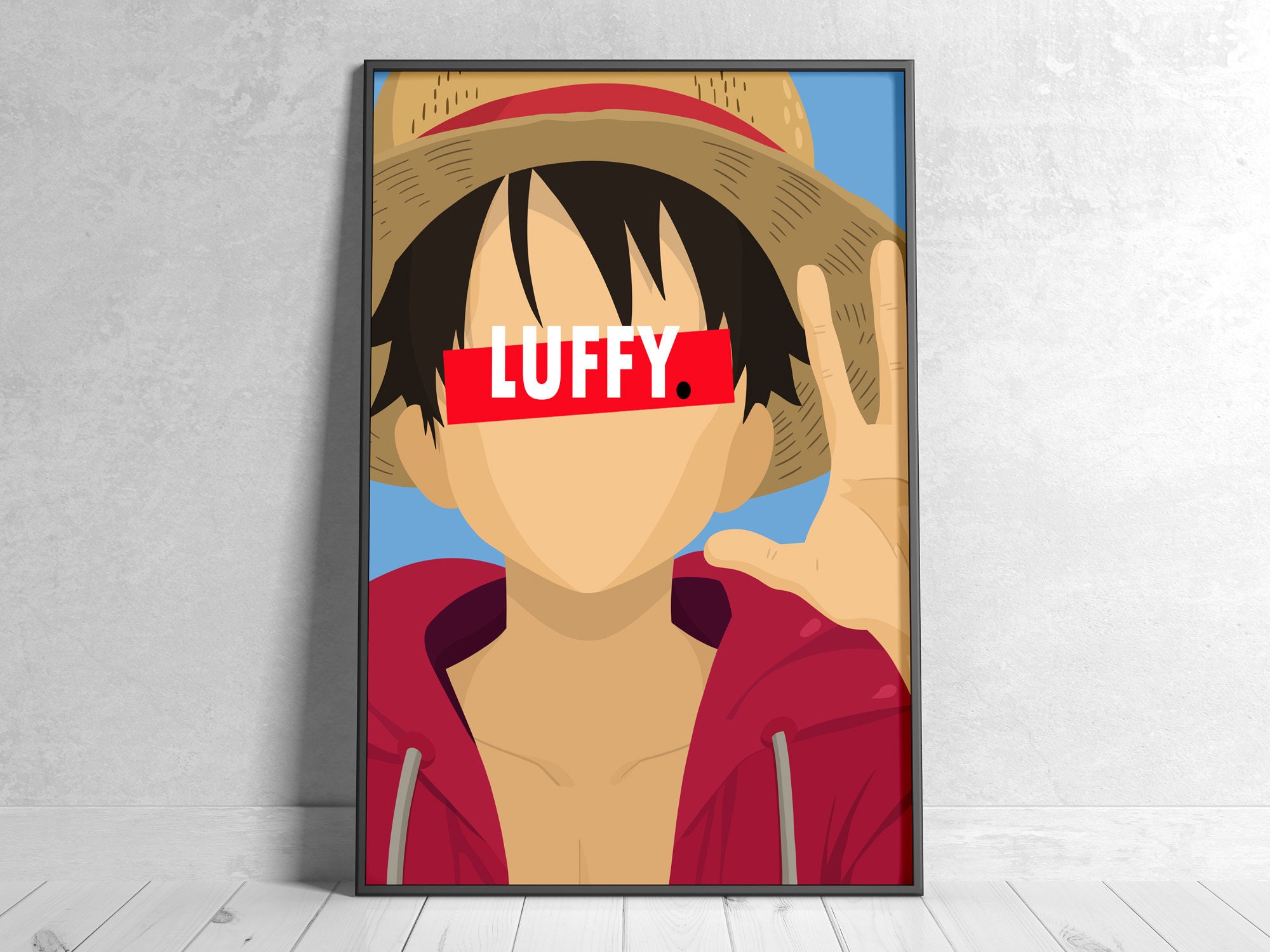 LARGE One Piece Episode of Luffy Vintage Print Poster – Poster Pagoda