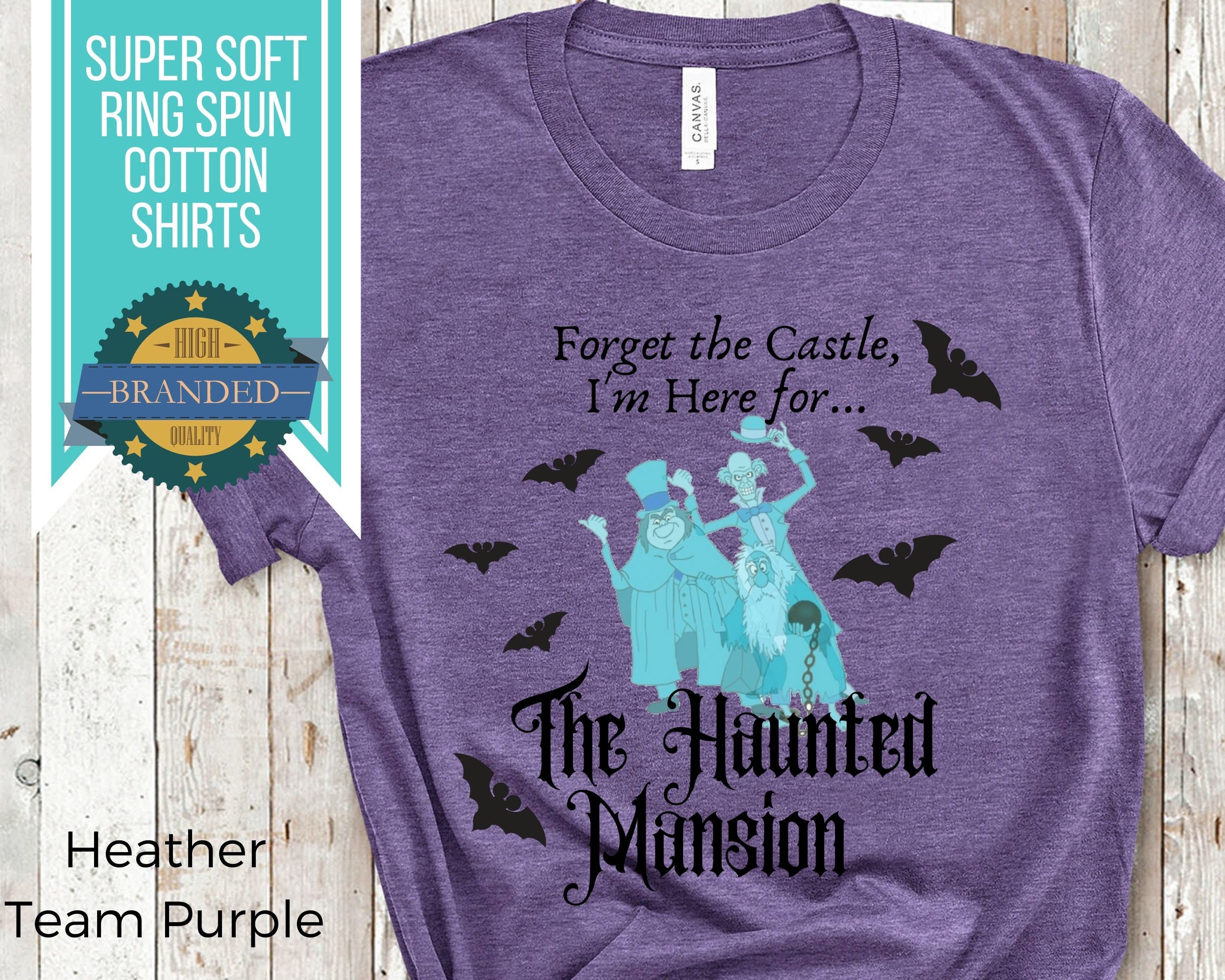 haunted mansion button up shirt