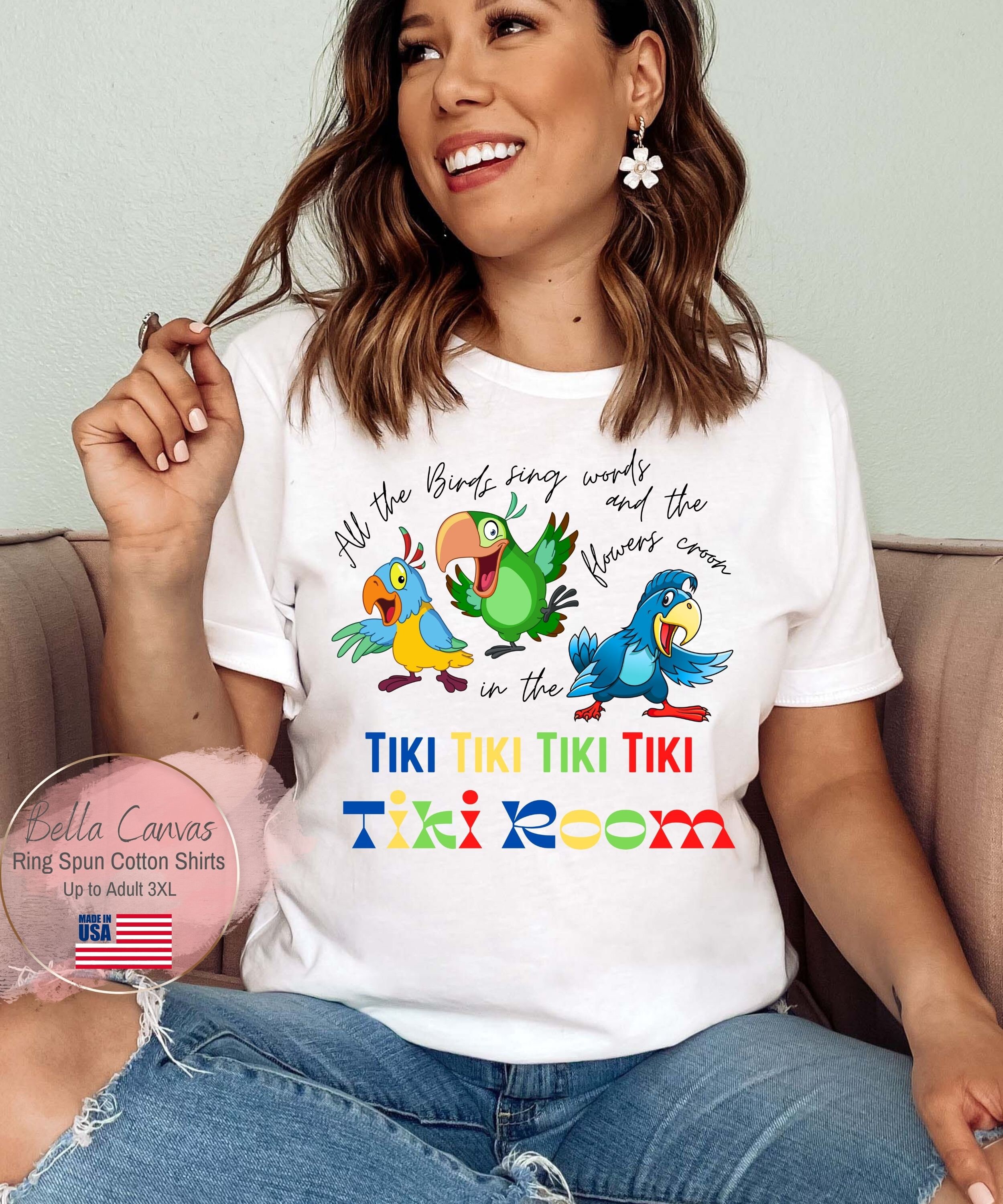 Tiki Room Disneyworld Shirt Disney 