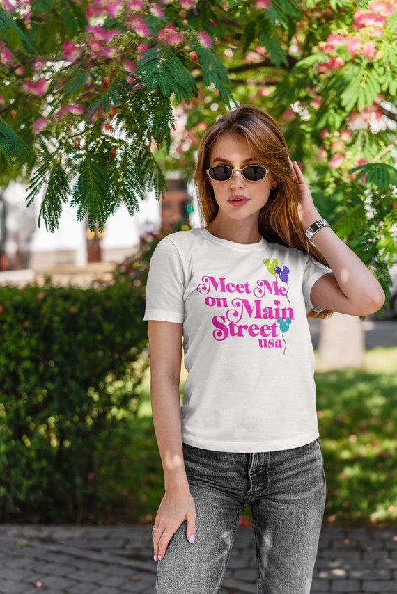Disney Shirt Meet Me on Main Street USA 