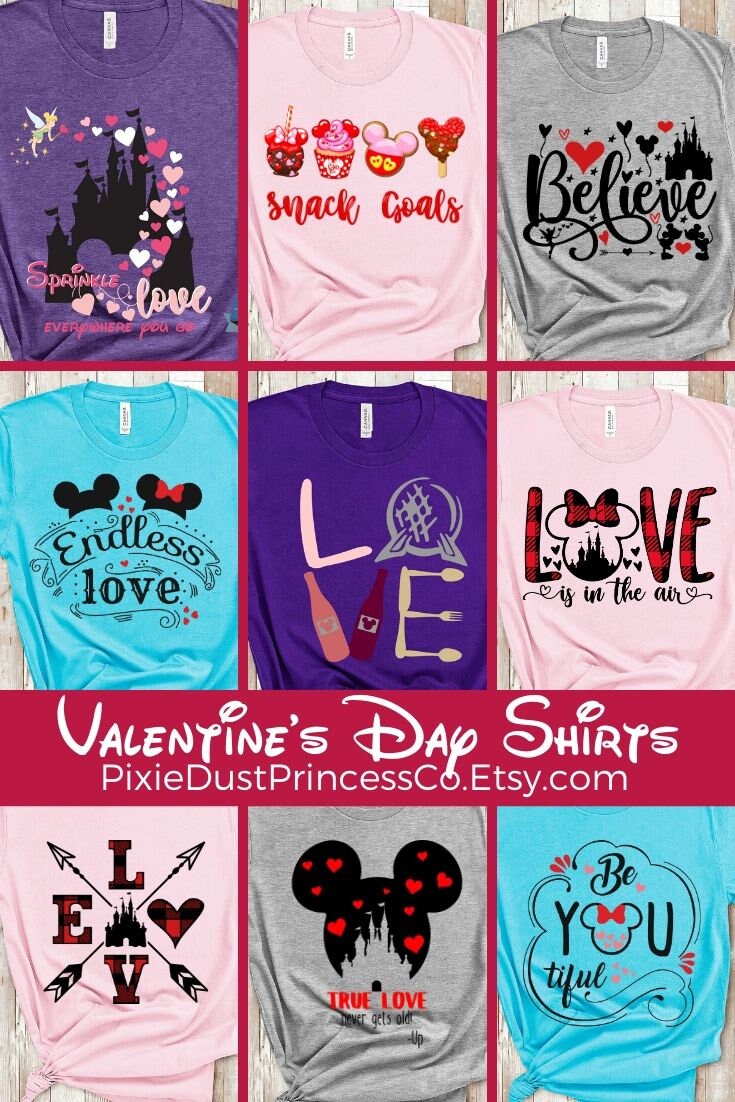 Disney Valentines Shirt Disney Endless 