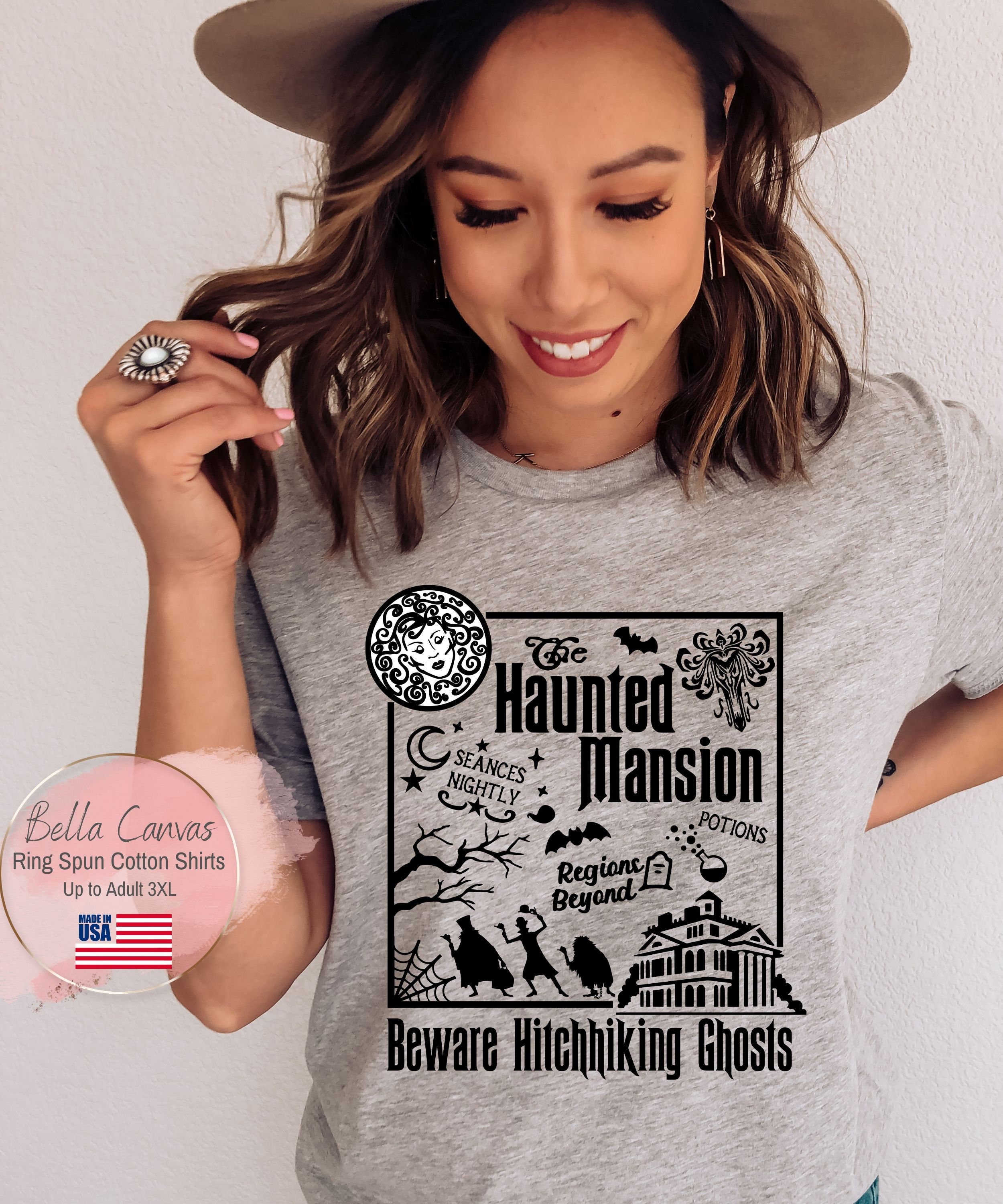 Disney Halloween Shirt Haunted Mansion 