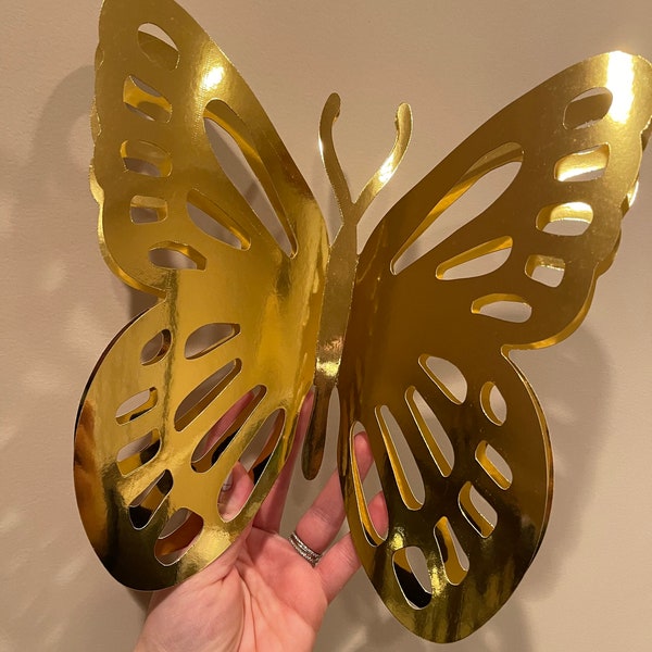 3D Paper Butterflies - 3D Butterfly - Butterfly Party