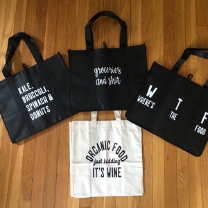 Reusable Grocery Bag Etsy