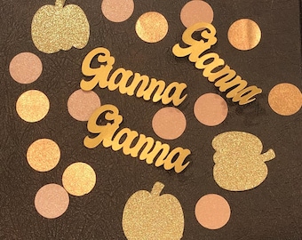 Personalized Confetti - Custom Confetti - Name Confetti - Wedding Confetti - Bridal Shower, Baby Shower, Birthday Confetti