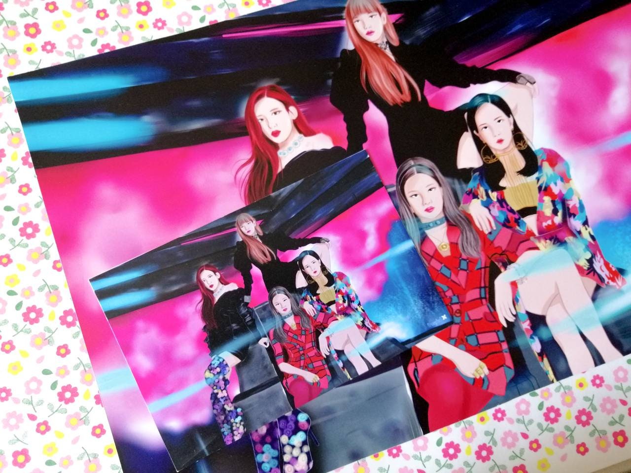 BLACKPINK ILLUSTRATION | Etsy
