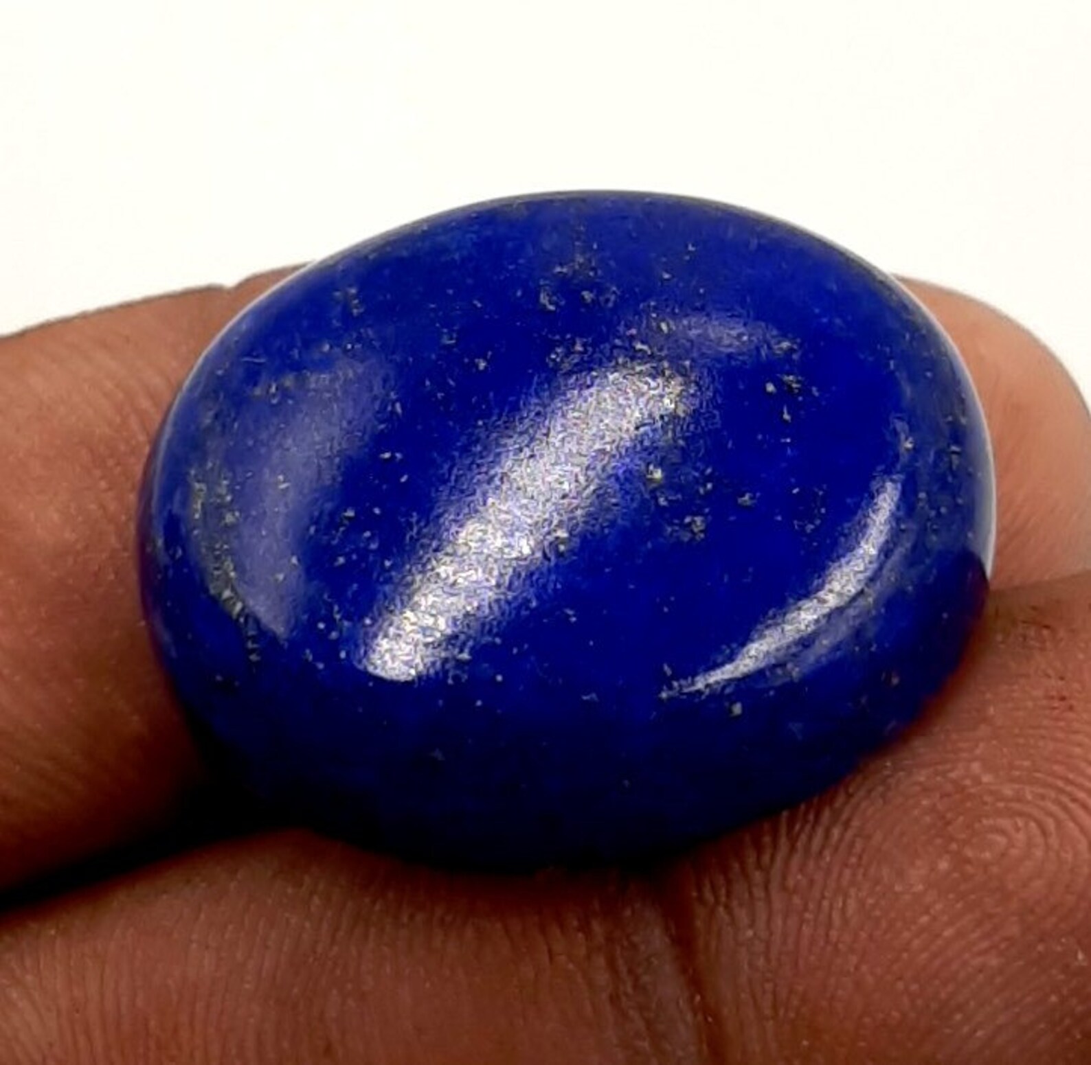 39.5 Carat Natural Lapis Lazuli Loose Gemstone Oval Shape Etsy