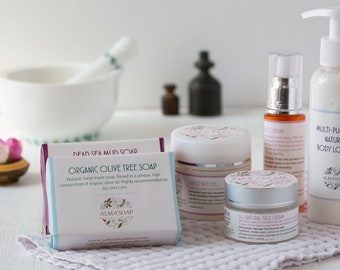 Organic Anti aging facial care gift pack on sale!