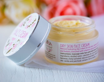 All natural face cream for dry skin