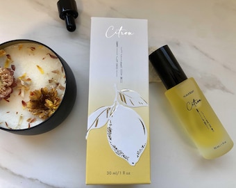 Organic vitamin C face serum - with citrus oil