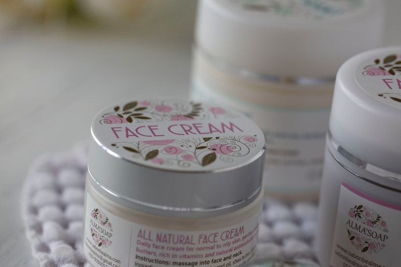 All Natural Face Cream for Dry Skin Etsy