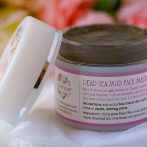 dead sea mud mineral face mask