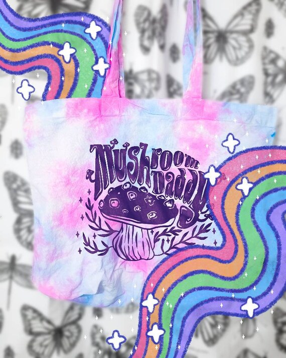 Mushroom Daddy Queer Pride Cottagecore Alternativ HTV Design Etsy