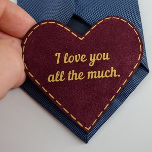 Gift For Husband On Wedding Day Future Husband Gift From Wife Personalized Groom Tie With Message