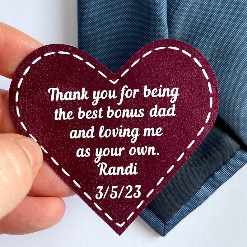 Wedding thank you gift for step dad
