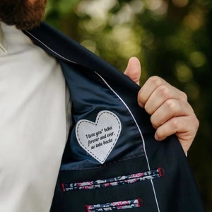 Tie Patch Wedding Dad image 6