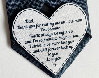 Father Of The Groom Tie Patch