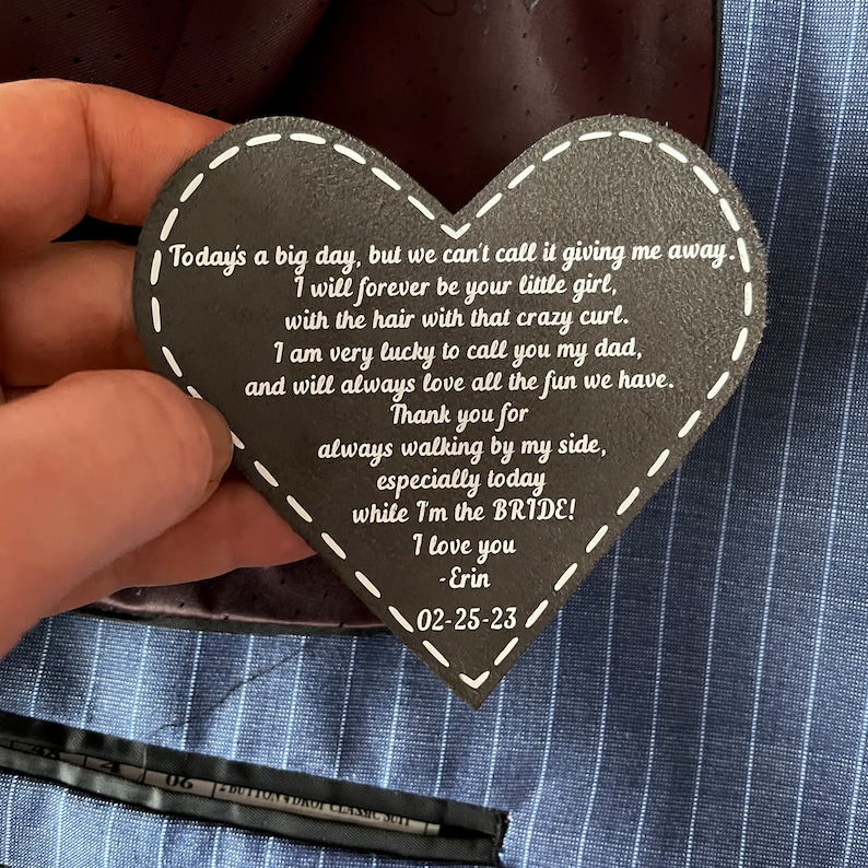personalized patch for step dad for tie or suit