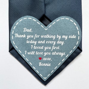 Dad Message For Tie