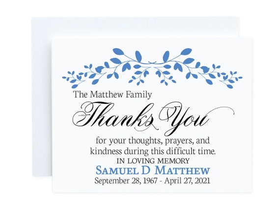 Spectacular Thank You From The Family At Funeral Image Illustration Spectacular Thank You From The Family At Funeral Image Illustration