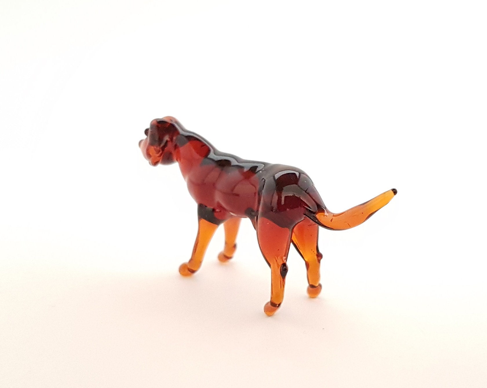 Glass Labrador Retriever Lampwork Labrador Blown Glass Etsy