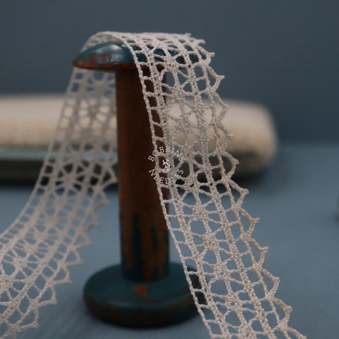 Vintage Cotton French Bobbin Lace Trim – Le Puy Style Sewing Supply - Etsy