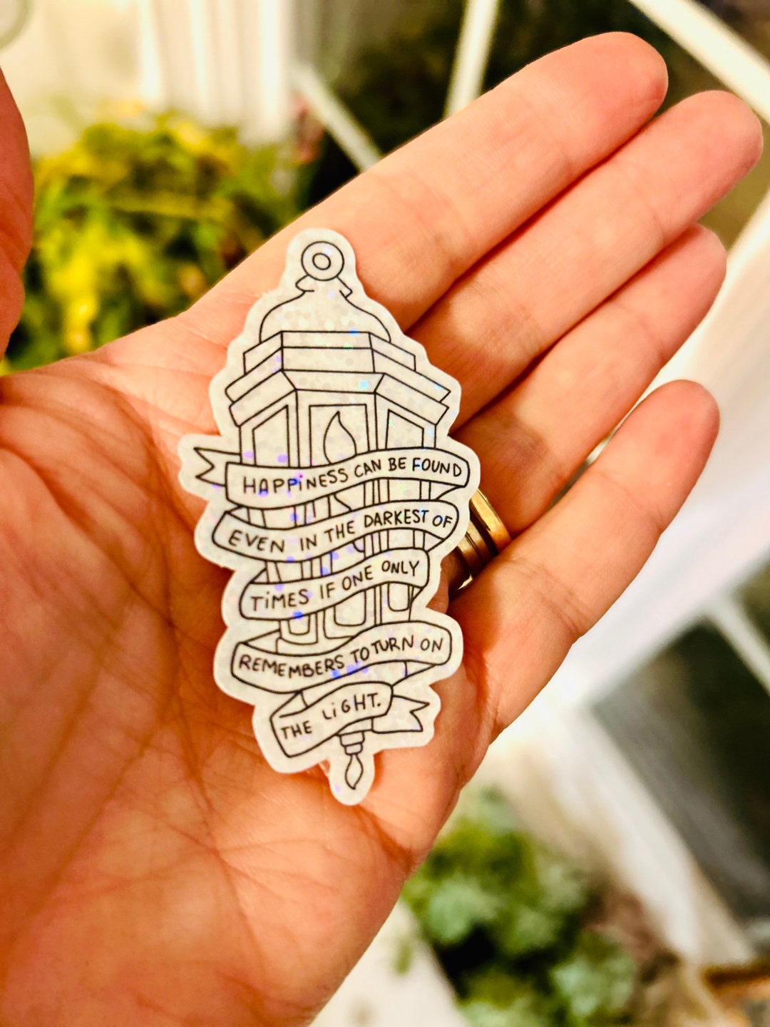 Braccialetto Motivazionale Happiness LParkin | Acciaio Inox Con Citazione Di Harry Potter