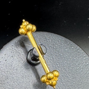 Large Maharashtra Bugudi Piercing in 18k Gold