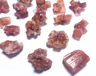 Brown Aragonite Stars - Crystal Clusters - Crystal Healing - Rock Collection - Raw Minerals - Metaphysical Chakra Cleansing - Pocket Stones