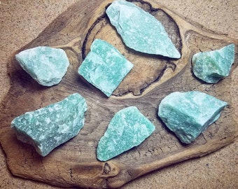 Green Quartz / Prasiolite - Raw Specimens - Crystal Healing - Rock Collection - Metaphysical - Gems - Minerals - Rough Stones - Boho Decor