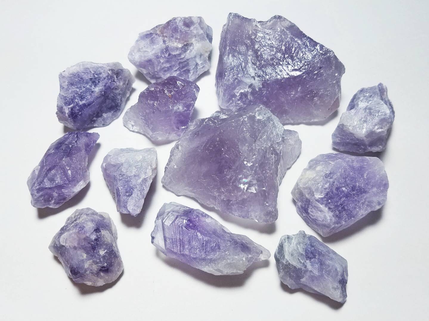 Bolivian Amethyst - Raw Specimens - Crystal Healing - Rock Collection…