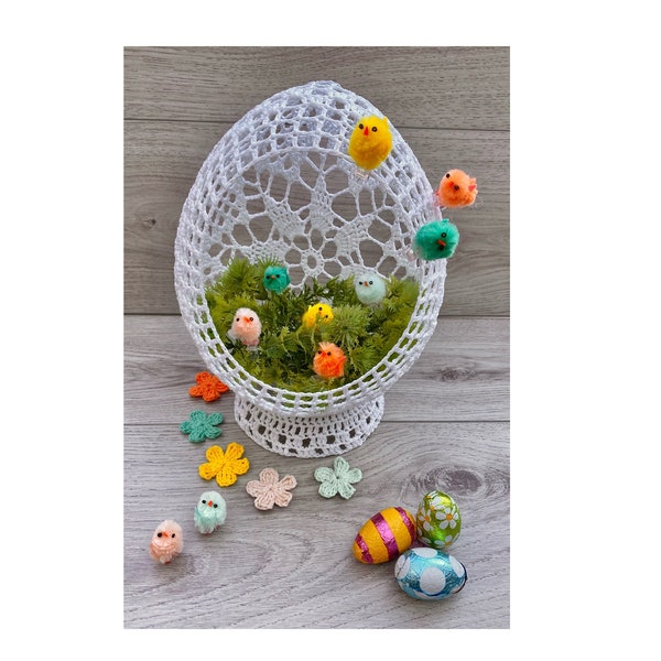 Easter Egg  ENG PDF crochet pattern