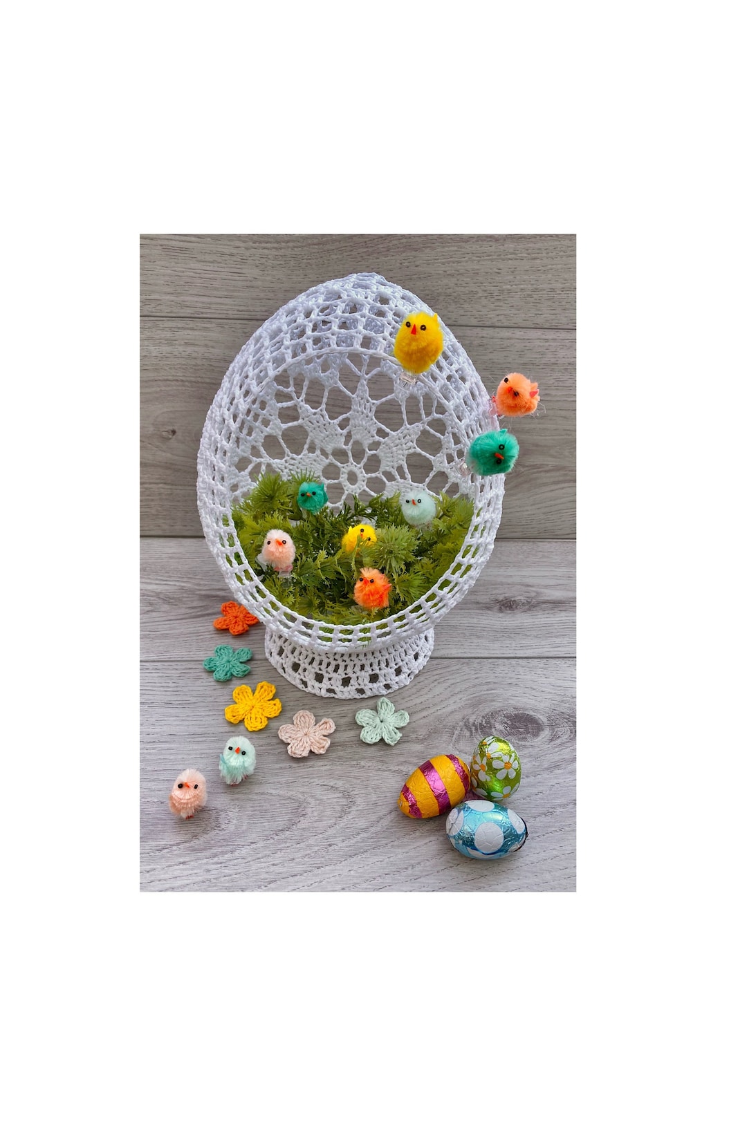 Easter Egg ENG PDF Crochet Pattern - Etsy