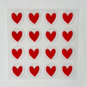 Heart Grippers  -   Iron on Grips for Socks, Stocking, Tights and More!