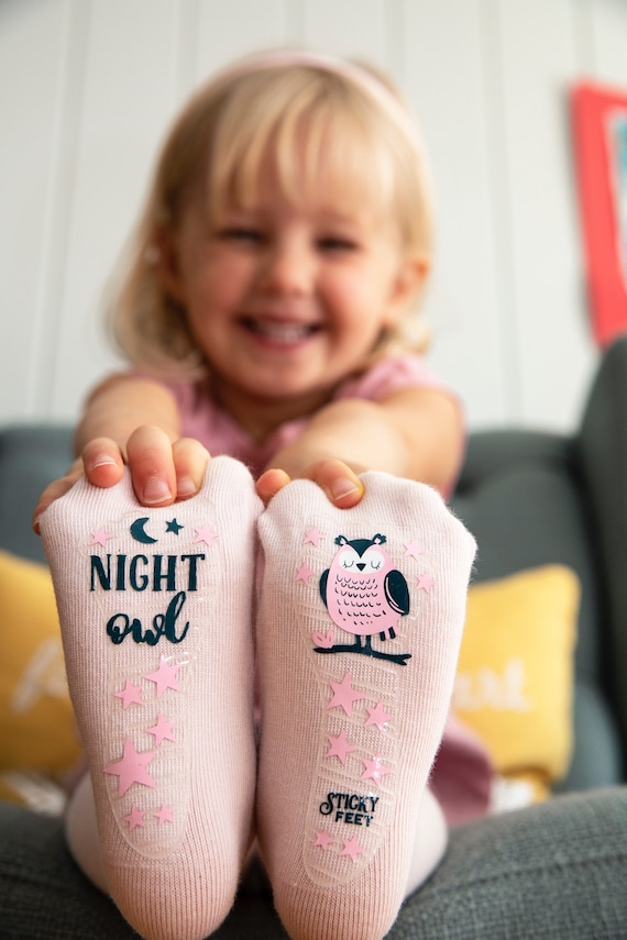Kids' non-slip socks and hosiery