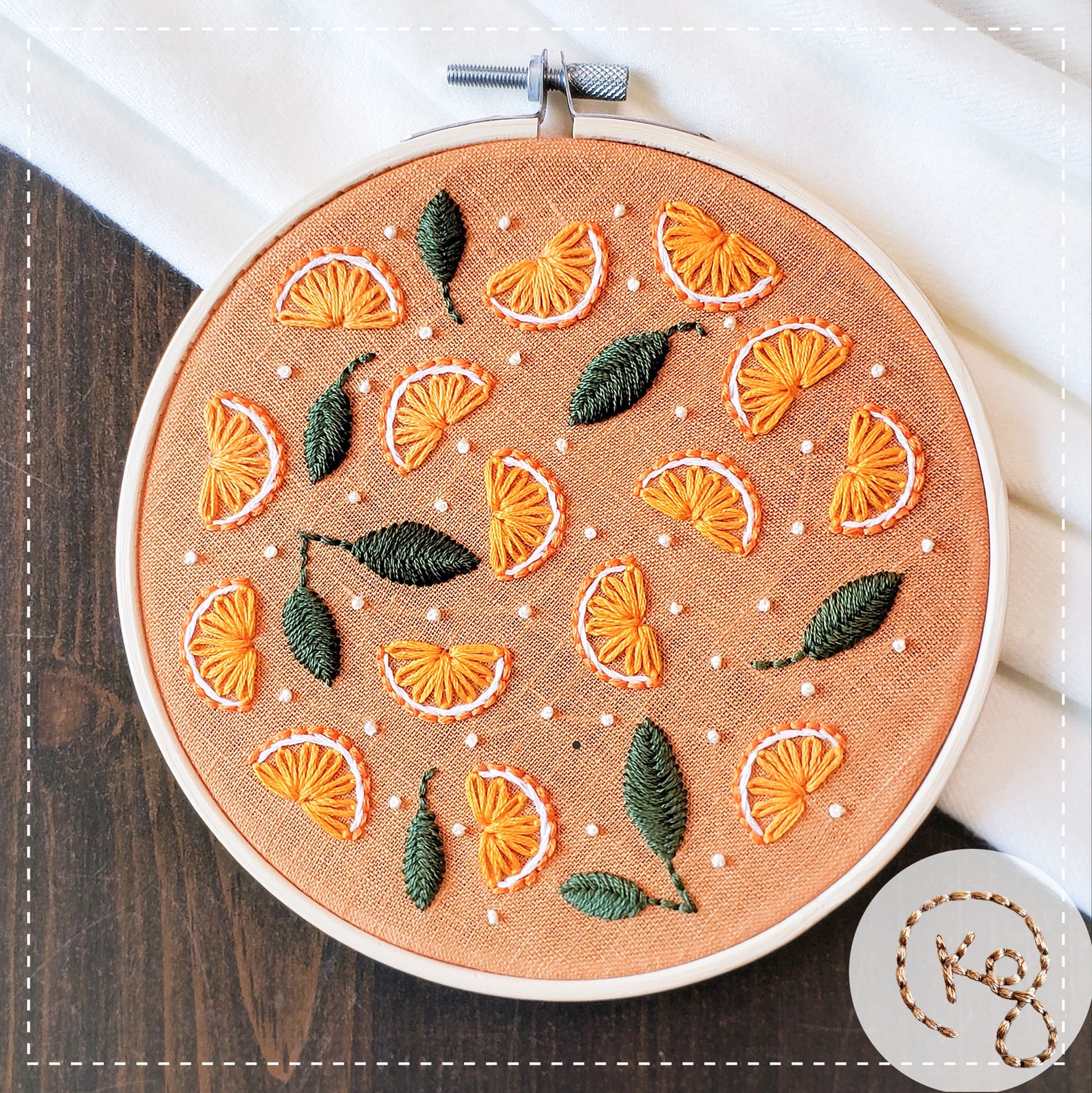 Citrus Slices Pattern - Digital PDF - Etsy