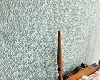 Delicate Fern and Leaf Design - Peel and Stick - 1:12 Scale Miniature Dollhouse or Roombox