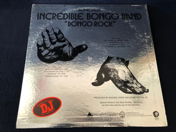 Incredible Bongo Band Bongo Rock US レコード Incredible Bongo Band, Michael Viner, Keg Johnson - BONGO