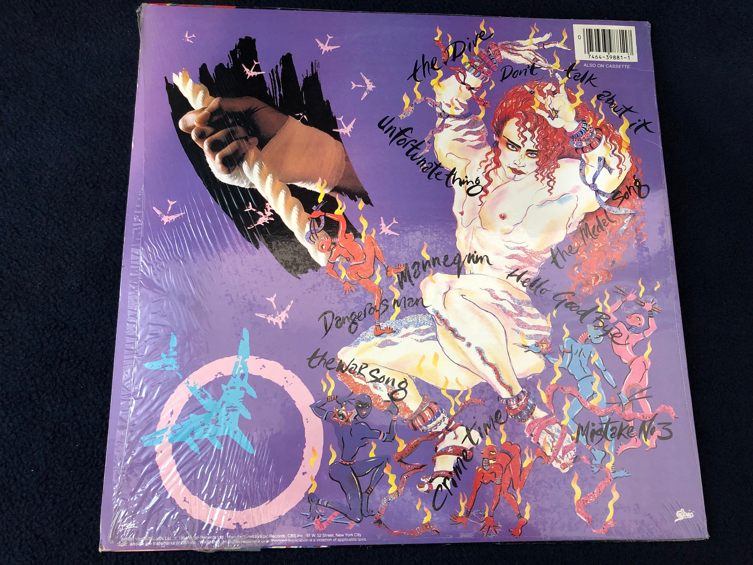 Culture Club Vinyl Lp Waking up With the House on Fire - Etsy