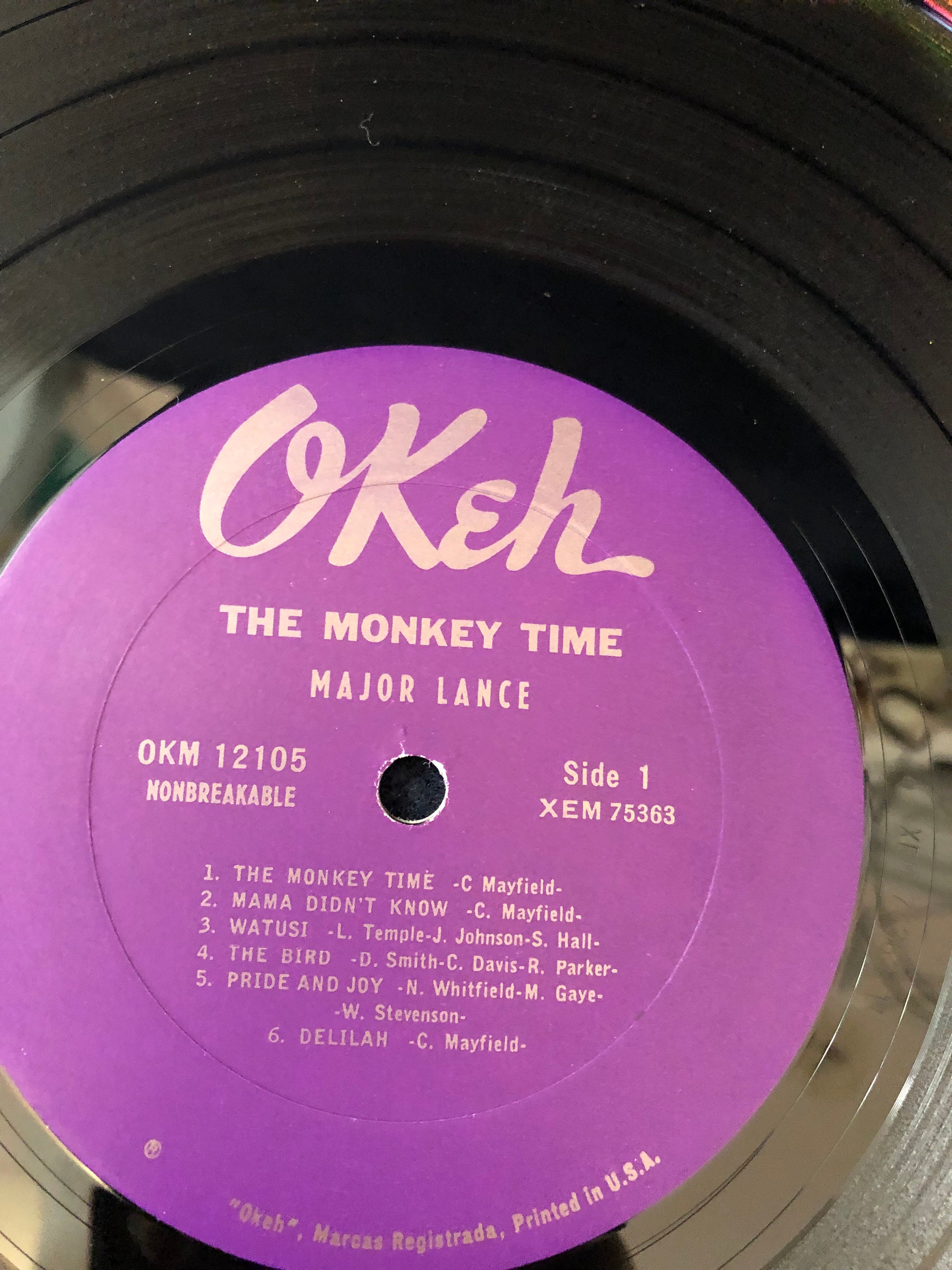 The Original the Monkey Time Major Lance Vinyl - Etsy