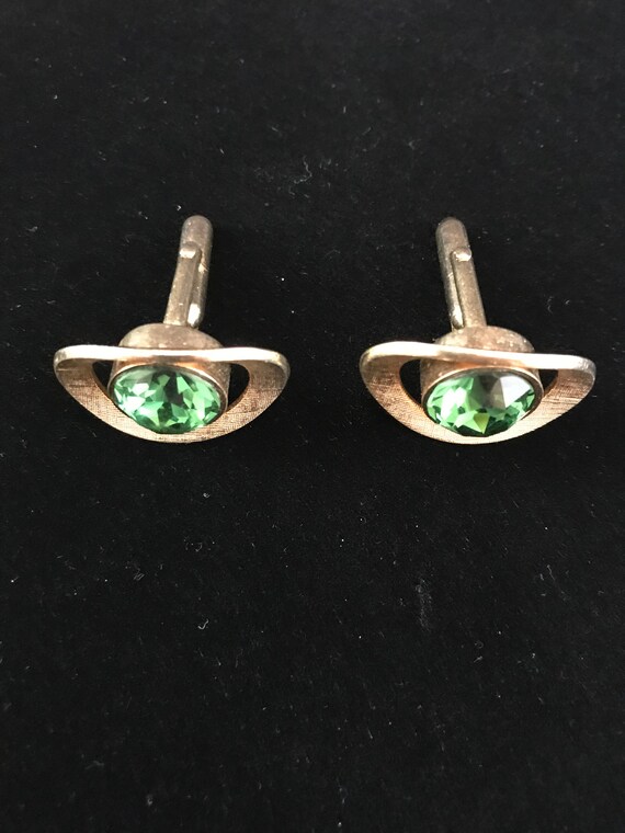 emerald cufflinks Gem